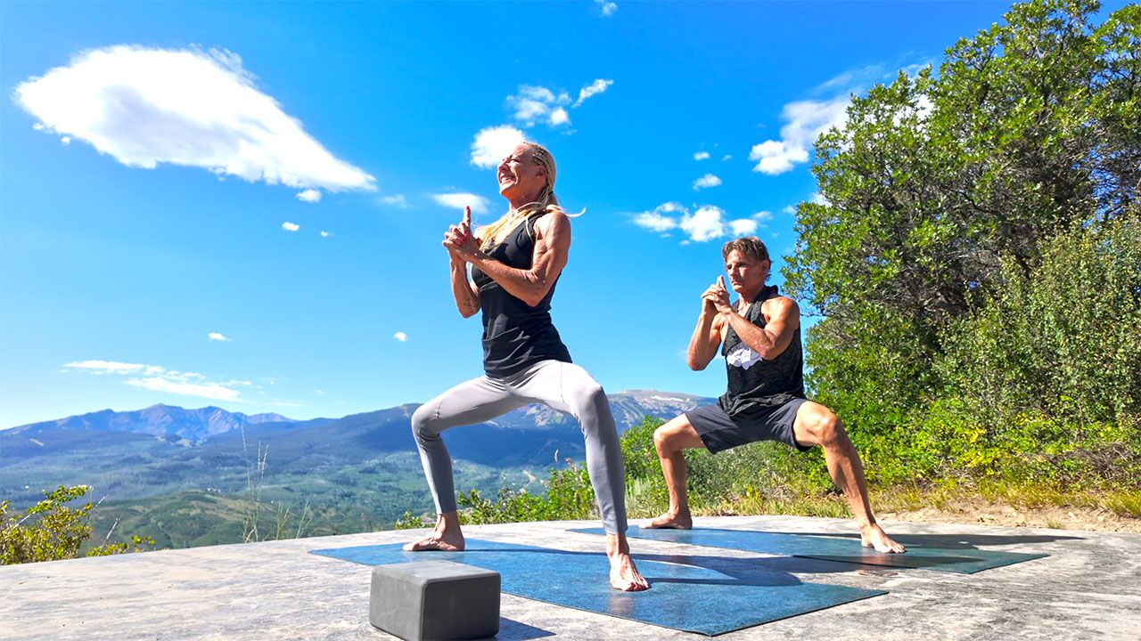 Kali Mudra Flow with Lori & Jeremy in the Rockies